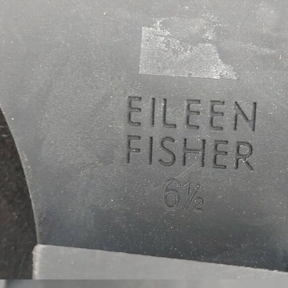 Eileen Fisher Black suede Bootie  Size 6.5 Tag Style - Picture 11 of 11